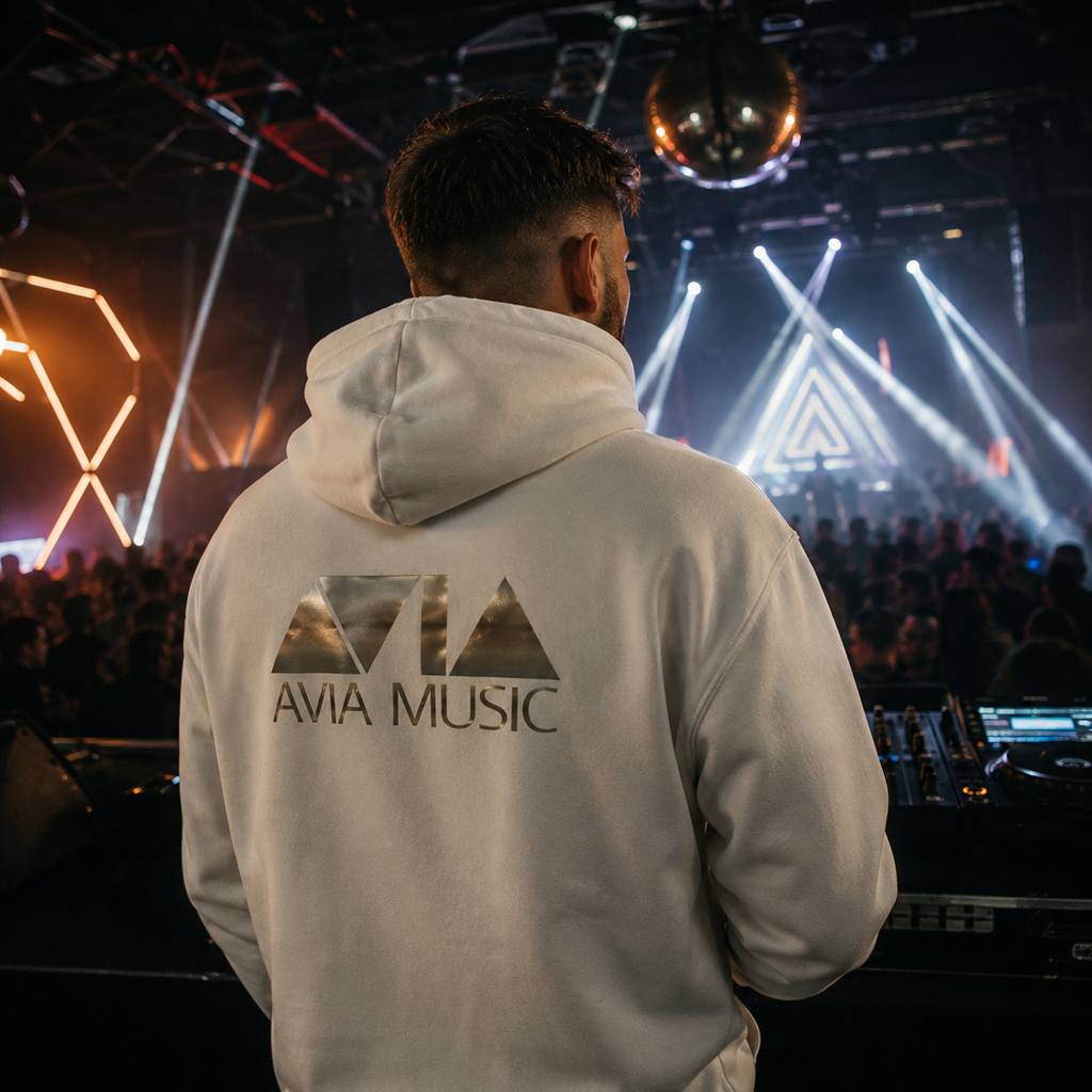 AVIA Hoodie white / beige