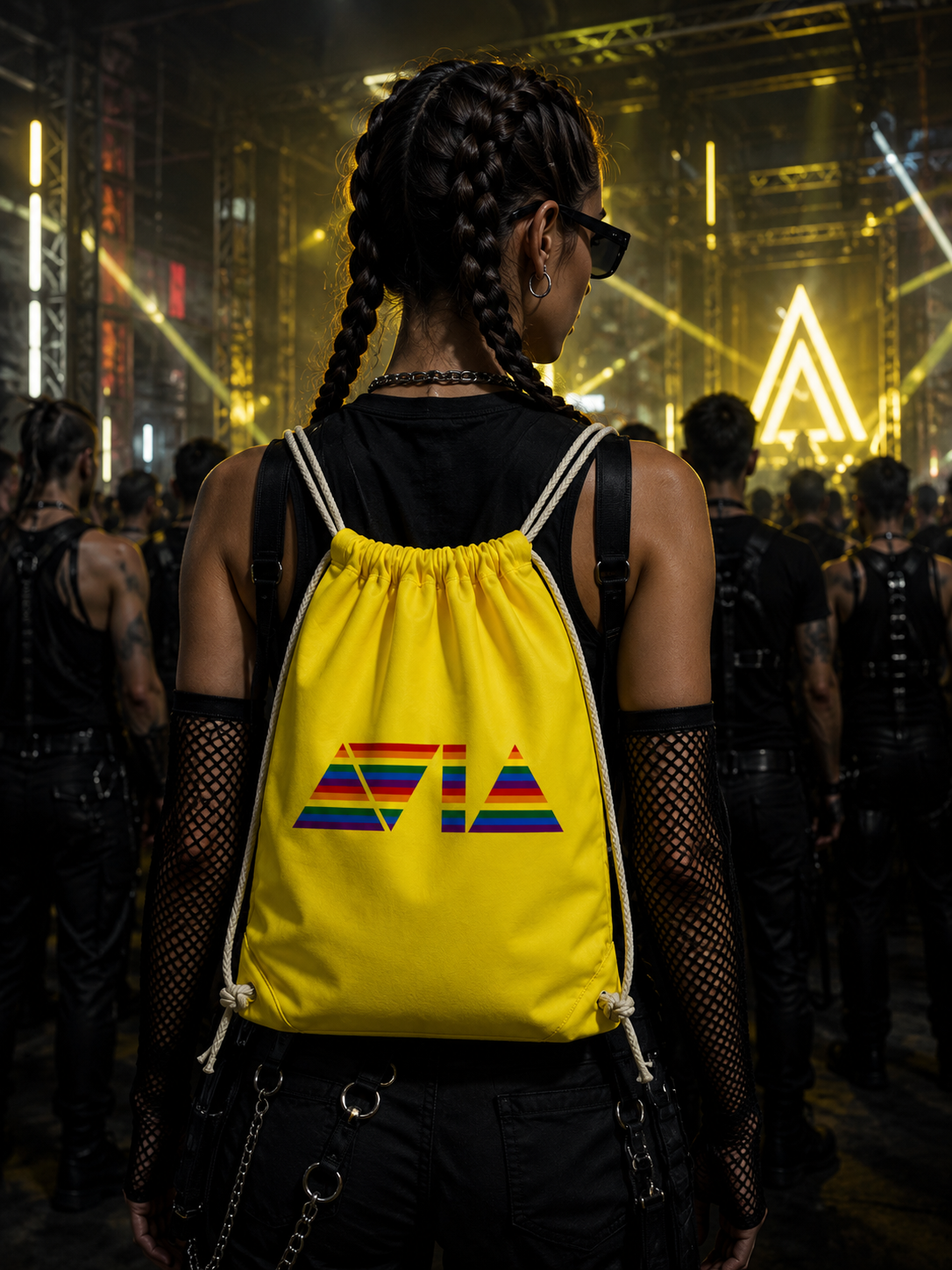 AVIA Backpack yellow / pride