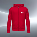 AVIA Hoodie red / white