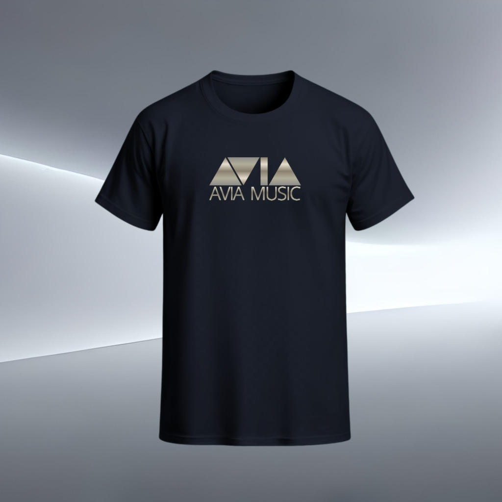 AVIA T-Shirt black / beige