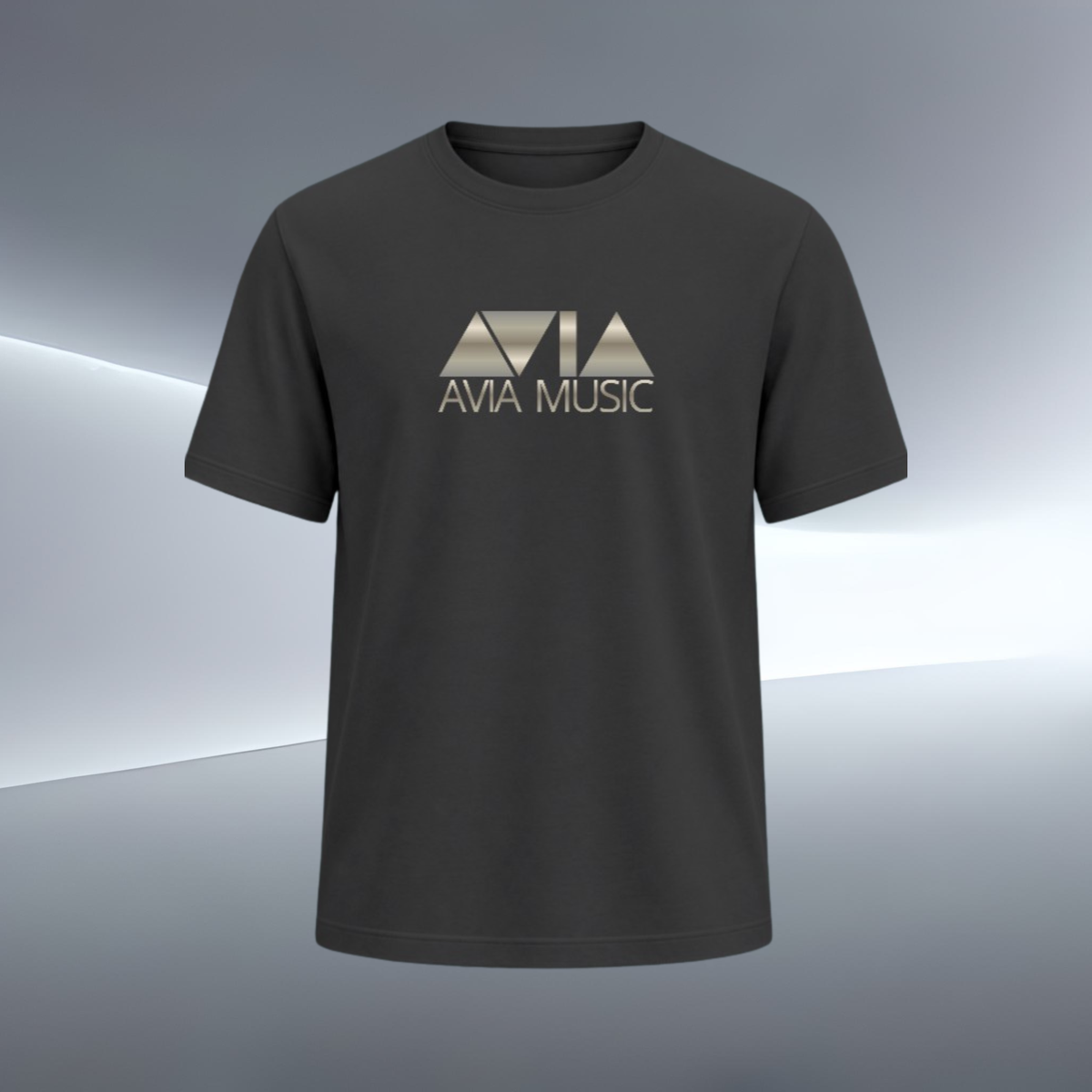 AVIA T-Shirt darkgrey / beige